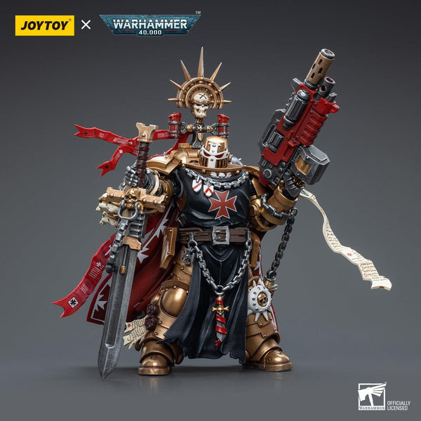 Warhammer Collectibles: 1/18 Scale Black Templars High Marshal Helbrecht - Pre - Order - Gap Games
