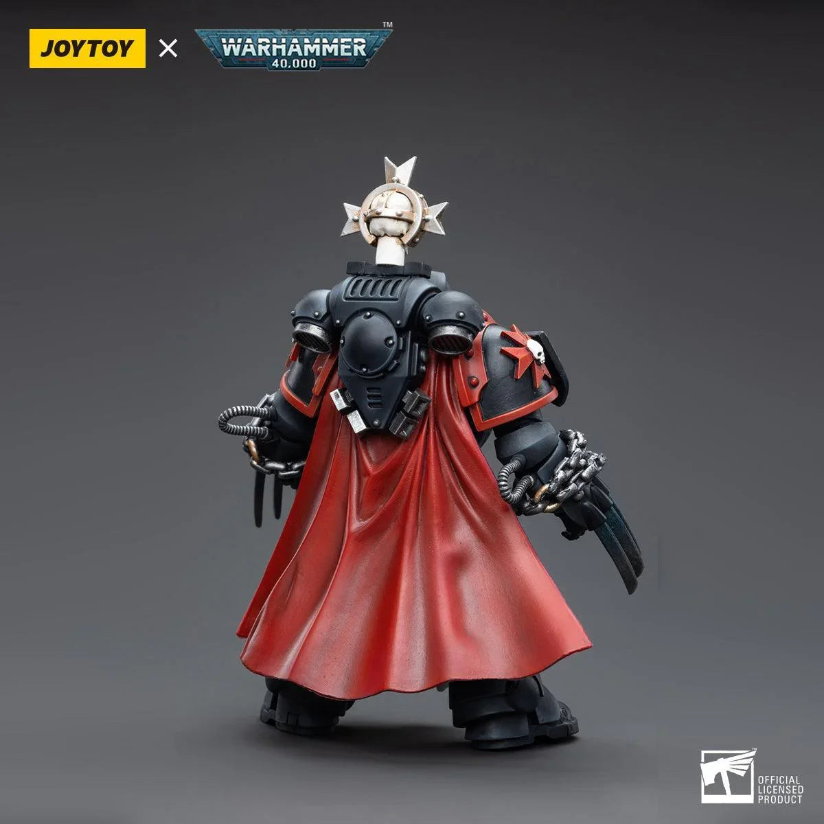 Warhammer Collectibles: 1/18 Scale Black Templars Primaris Sword Brethren Alberic - Gap Games