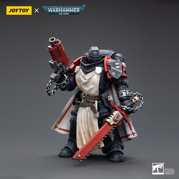 Warhammer Collectibles: 1/18 Scale Black Templars Primaris Sword Brethren Harmund - Gap Games