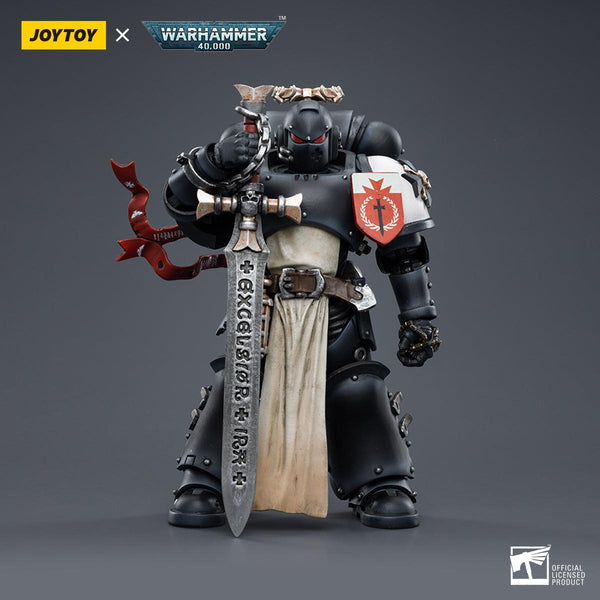 Warhammer Collectibles: 1/18 Scale Black Templars The Emperors Champion Rolantus - Gap Games