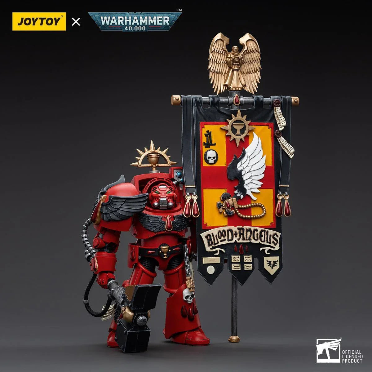 Warhammer Collectibles: 1/18 Scale Blood Angels Ancient Brother Leonid - Gap Games