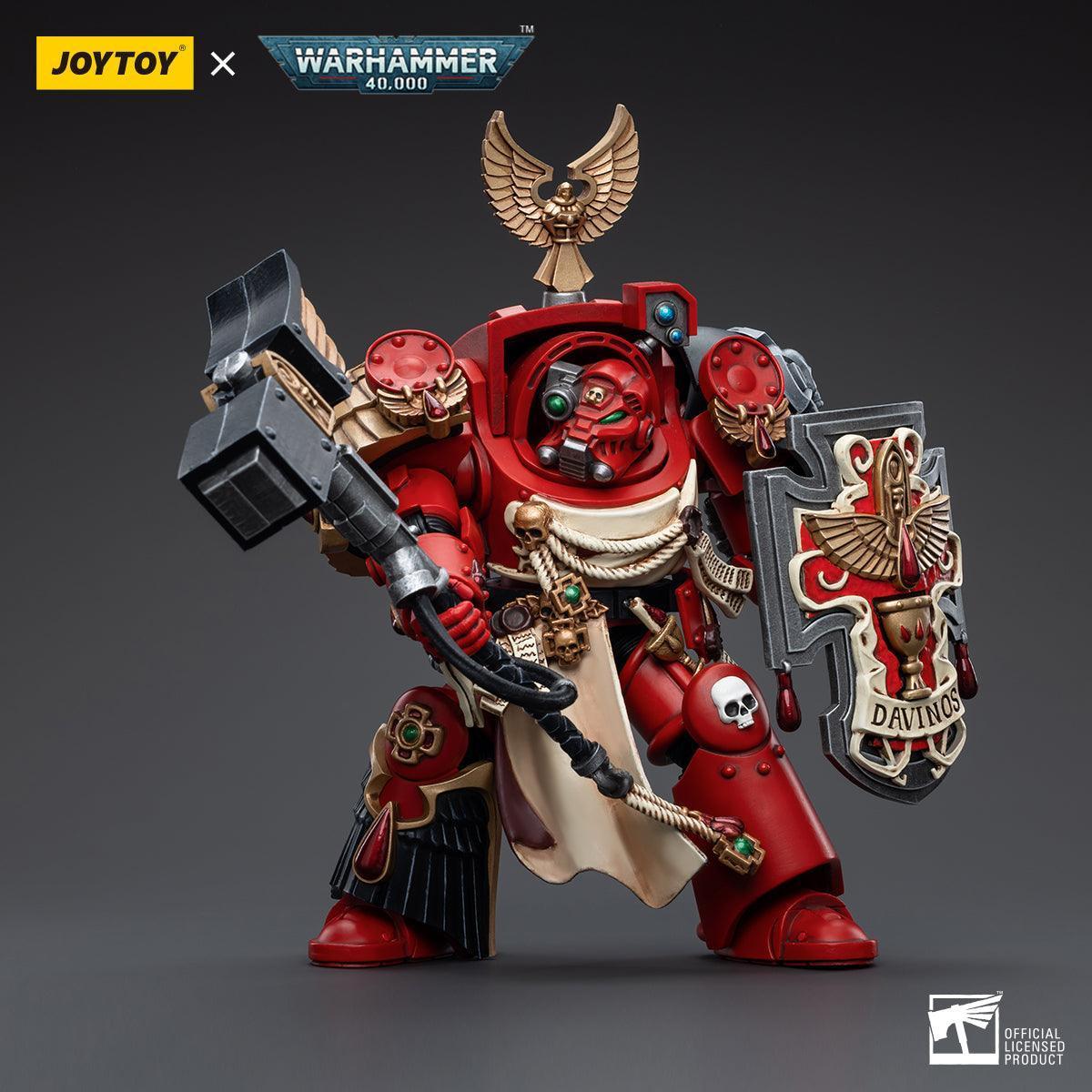 Warhammer Collectibles: 1/18 Scale Blood Angels Assault Terminators Brother Davinos - Gap Games