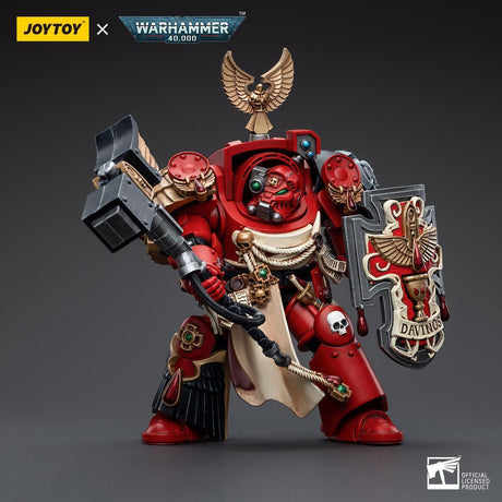 Warhammer Collectibles: 1/18 Scale Blood Angels Assault Terminators Brother Davinos - Gap Games