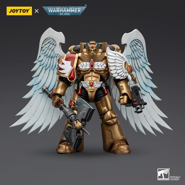 Warhammer Collectibles: 1/18 Scale Blood Angels Sanguinary Guard with Encarmine Axe - Pre-Order - Gap Games