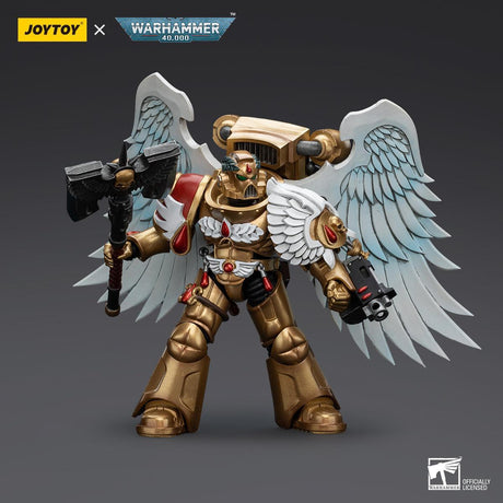 Warhammer Collectibles: 1/18 Scale Blood Angels Sanguinary Guard with Encarmine Axe - Pre-Order - Gap Games