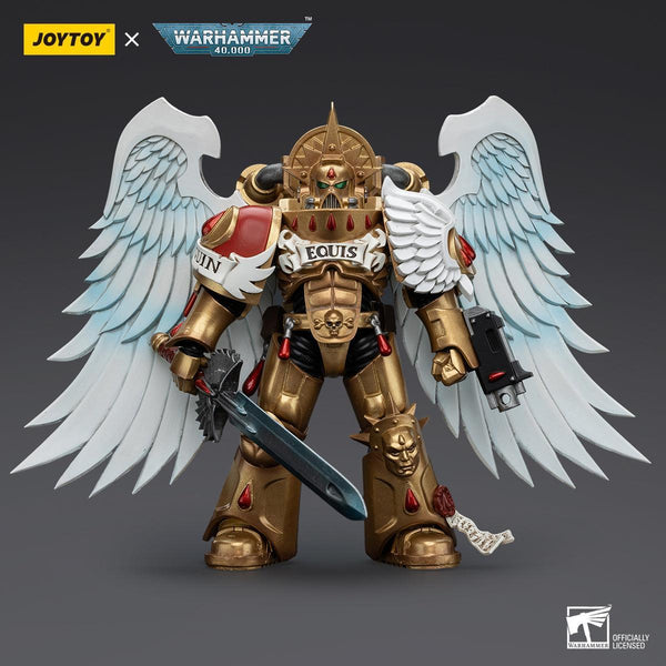 Warhammer Collectibles: 1/18 Scale Blood Angels Sanguinary Guard with Encarmine Sword 2 - Pre-Order - Gap Games