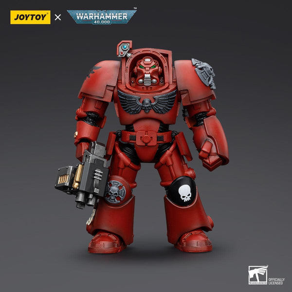 Warhammer Collectibles: 1/18 Scale Blood Angels Terminator Squad Terminator with Storm Bolter - Pre-Order - Gap Games