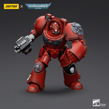 Warhammer Collectibles: 1/18 Scale Blood Angels Terminator Squad Terminator with Storm Bolter - Pre-Order - Gap Games