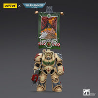 Warhammer Collectibles: 1/18 Scale Dark Angels Deathwing Ancient with Company Banner - Pre-Order - Gap Games