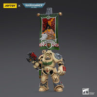 Warhammer Collectibles: 1/18 Scale Dark Angels Deathwing Ancient with Company Banner - Pre-Order - Gap Games