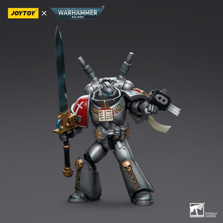 Warhammer Collectibles: 1/18 Scale Grey Knights Interceptor Squad Interceptor with Storm Bolter - Pre-Order - Gap Games