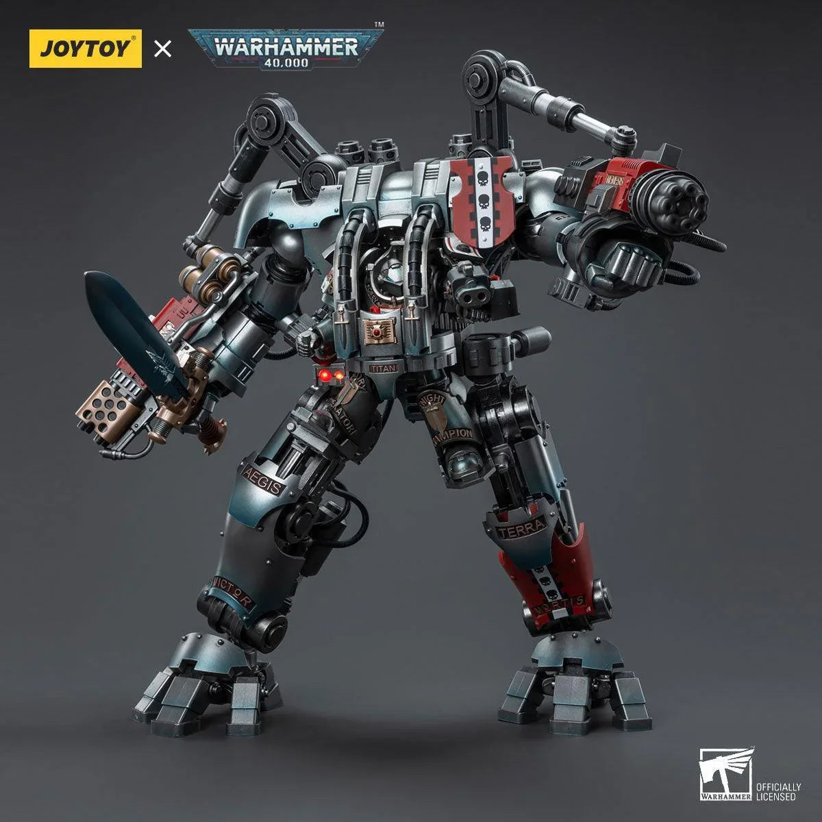 Warhammer Collectibles: 1/18 Scale Grey Knights Nemesis Dreadknight （Including action figures） - Pre-Order - Gap Games