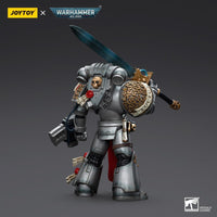 Warhammer Collectibles: 1/18 Scale Grey Knights Strike Squad Justicar - Pre-Order - Gap Games