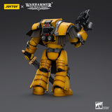 Warhammer Collectibles: 1/18 Scale Imperial Fists Legion Cataphractii Terminator Squad Sergeant - Pre-Order - Gap Games