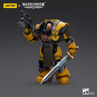 Warhammer Collectibles: 1/18 Scale Imperial Fists Legion Cataphractii Terminator Squad Sergeant - Pre-Order - Gap Games