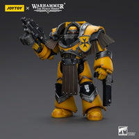 Warhammer Collectibles: 1/18 Scale Imperial Fists Legion Cataphractii Terminator Squad w/ Chainfist - Pre-Order - Gap Games