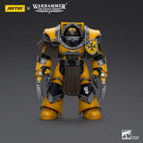 Warhammer Collectibles: 1/18 Scale Imperial Fists Legion Cataphractii Terminator Squad with Claws - Pre-Order - Gap Games