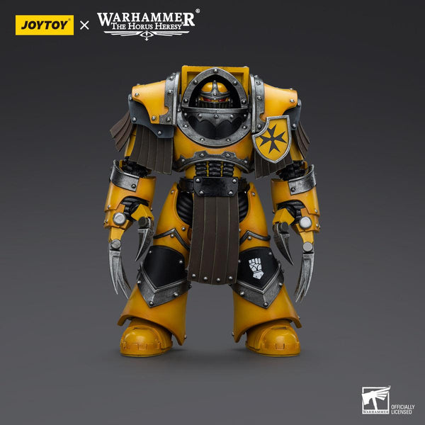 Warhammer Collectibles: 1/18 Scale Imperial Fists Legion Cataphractii Terminator Squad with Claws - Pre-Order - Gap Games