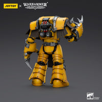Warhammer Collectibles: 1/18 Scale Imperial Fists Legion Cataphractii Terminator Squad with Claws - Pre-Order - Gap Games
