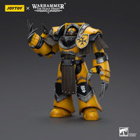 Warhammer Collectibles: 1/18 Scale Imperial Fists Legion Cataphractii Terminator Squad with Claws - Pre-Order - Gap Games