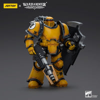Warhammer Collectibles: 1/18 Scale Imperial Fists Legion MkIII Breacher Squad Breacher w Lascutter - Pre-Order - Gap Games