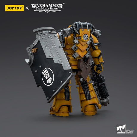 Warhammer Collectibles: 1/18 Scale Imperial Fists Legion MkIII Breacher Squad Legion Breacher w Gun - Pre-Order - Gap Games