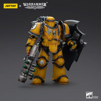 Warhammer Collectibles: 1/18 Scale Imperial Fists Legion MkIII Breacher Squad Legion Breacher w Gun - Pre-Order - Gap Games