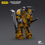 Warhammer Collectibles: 1/18 Scale Imperial Fists Legion MkIII Breacher Squad Sergeant with Hammer - Pre-Order - Gap Games