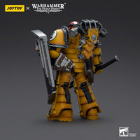 Warhammer Collectibles: 1/18 Scale Imperial Fists Legion MkIII Breacher Squad Sergeant with Hammer - Pre-Order - Gap Games