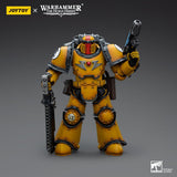 Warhammer Collectibles: 1/18 Scale Imperial Fists Legion MkIII Despoiler Squad Sgt with Pistol - Pre-Order - Gap Games