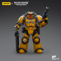 Warhammer Collectibles: 1/18 Scale Imperial Fists Legion MkIII Despoiler Squad Sgt with Pistol - Pre-Order - Gap Games