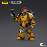 Warhammer Collectibles: 1/18 Scale Imperial Fists Legion MkIII Tactical Squad Legionary with Vexilla - Pre-Order - Gap Games