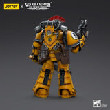 Warhammer Collectibles: 1/18 Scale Imperial Fists Legion MkIII Tactical Squad Legionary with Vexilla - Pre-Order - Gap Games