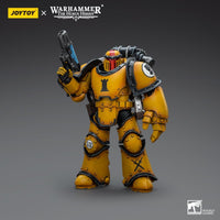 Warhammer Collectibles: 1/18 Scale Imperial Fists Legion MkIII Tactical Squad Sergeant with Pwr Fist - Pre-Order - Gap Games