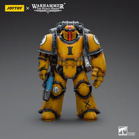 Warhammer Collectibles: 1/18 Scale Imperial Fists Legion MkIII Tactical Squad Sergeant with Pwr Fist - Pre-Order - Gap Games