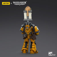 Warhammer Collectibles: 1/18 Scale Imperial Fists Legion MkIII Tactical Squad Sgt with Power Sword - Pre-Order - Gap Games