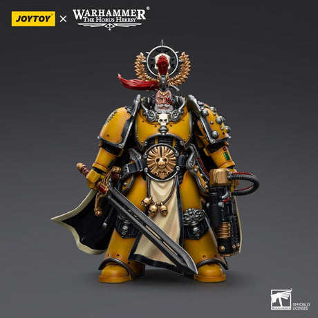 Warhammer Collectibles: 1/18 Scale Imperial Fists Legion Praetor with Power Sword - Gap Games
