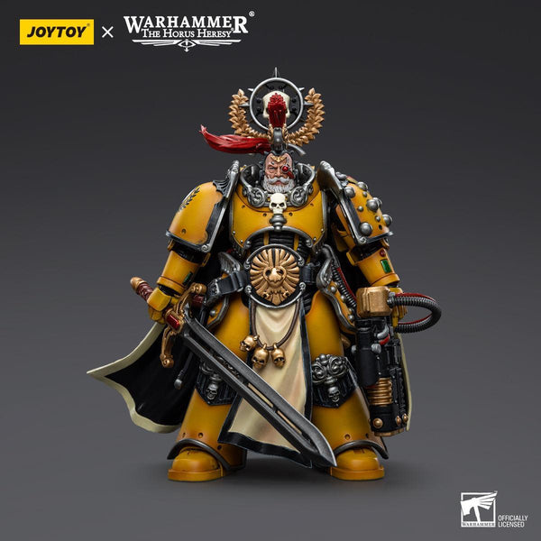 Warhammer Collectibles: 1/18 Scale Imperial Fists Legion Praetor with Power Sword - Gap Games