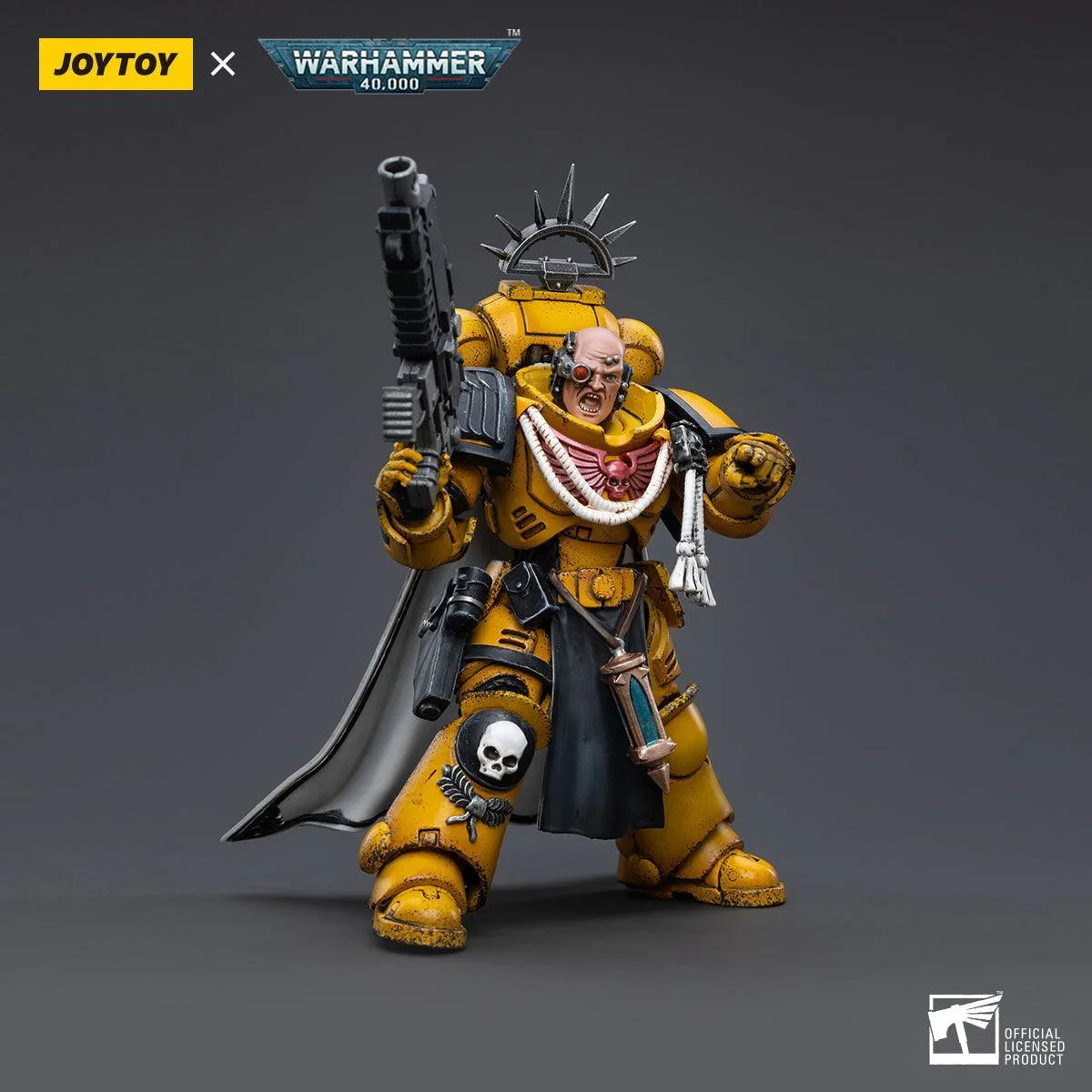 Warhammer Collectibles: 1/18 Scale Imperial Fists Primaris Captain - Gap Games