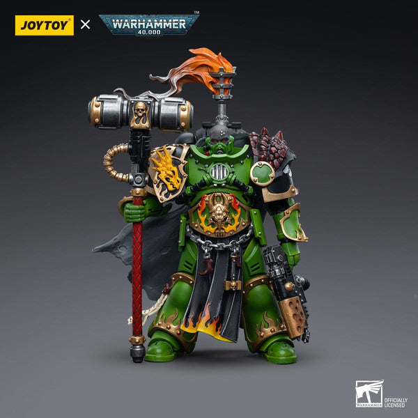 Warhammer Collectibles: 1/18 Scale Salamanders Captain Adrax Agatone - Pre-Order - Gap Games