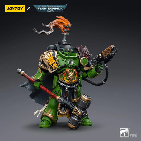 Warhammer Collectibles: 1/18 Scale Salamanders Captain Adrax Agatone - Pre-Order - Gap Games