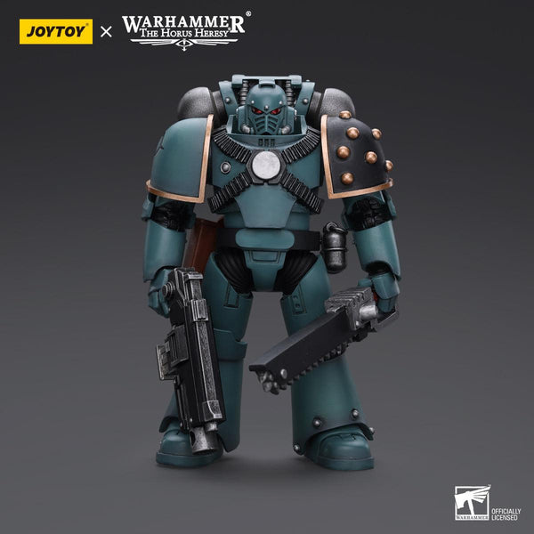 Warhammer Collectibles: 1/18 Scale Sons of Horus MKIV Tactical Squad Legionary with Bolter - Pre-Order - Gap Games