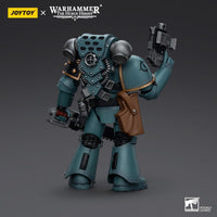Warhammer Collectibles: 1/18 Scale Sons of Horus MKIV Tactical Squad Legionary with Bolter - Pre-Order - Gap Games