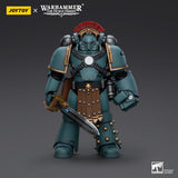 Warhammer Collectibles: 1/18 Scale Sons of Horus MKIV Tactical Squad Sergeant with Power Fist - Pre-Order - Gap Games