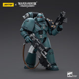 Warhammer Collectibles: 1/18 Scale Sons of Horus MKVI Tactical Squad Legionary w/ Bolter, Chainblade - Pre-Order - Gap Games