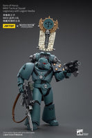 Warhammer Collectibles: 1/18 Scale Sons of Horus MKVI Tactical Squad Legionary with Legion Vexilla - Pre-Order - Gap Games