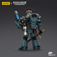 Warhammer Collectibles: 1/18 Scale Sons of Horus MKVI Tactical Squad Sergeant with Power Sword - Pre-Order - Gap Games