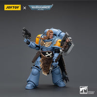 Warhammer Collectibles: 1/18 Scale Space Marines Space Wolves Claw Pack Pack Leader Logan Ghostwolf - Pre-Order - Gap Games