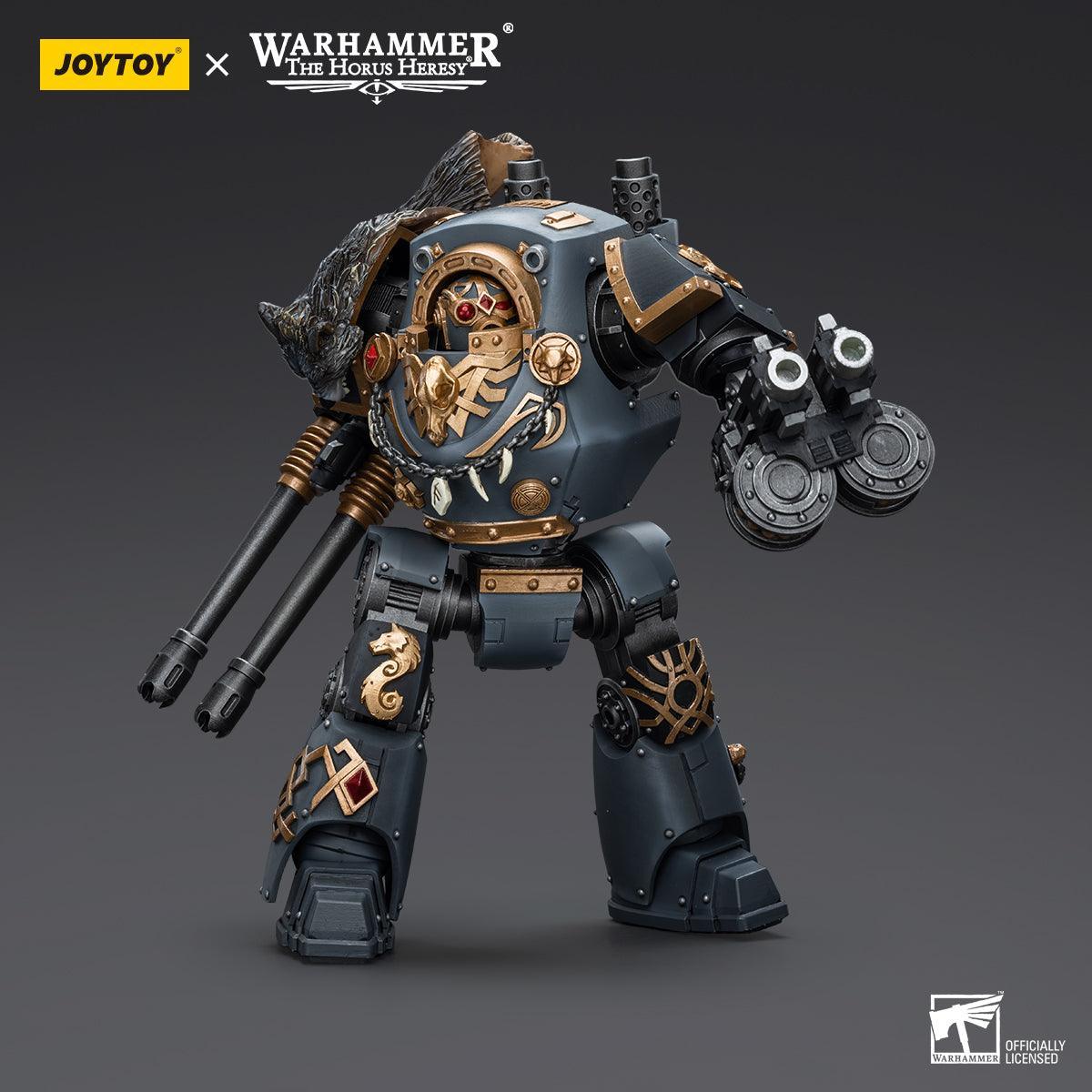 Warhammer Collectibles: 1/18 Scale Space Wolves Contemptor Dreadnought with Gravis Bolt Cannon - Pre-Order - Gap Games