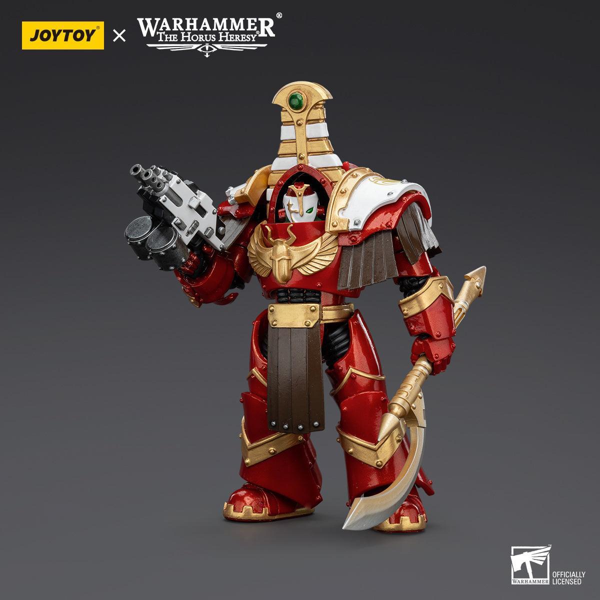 Warhammer Collectibles: 1/18 Scale Thousand Sons Sekhmet With Combi-Bolter And Achea Force Weapon - Pre-Order - Gap Games